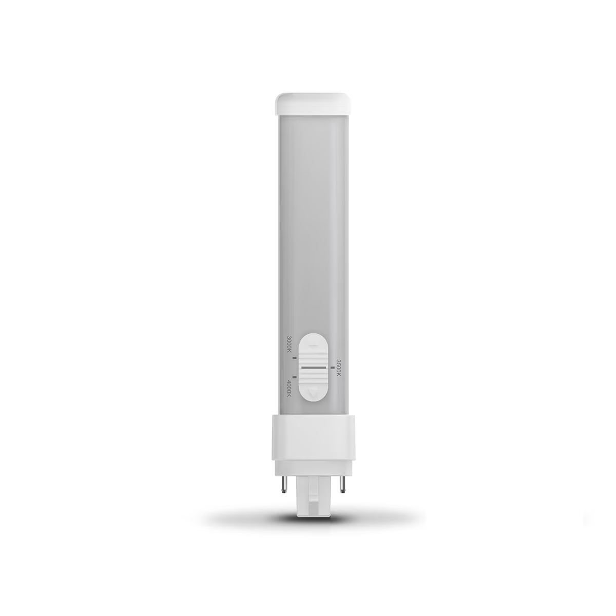 EIKO 12875 L9.5WPLC/A/8FCCT/UD/G24Q/HR 9.5W 960/1020/1050LM PLC Type A Plastic 80CRI 30/35/40K 120-277V Dimmable Horizontal Rotation G24Q