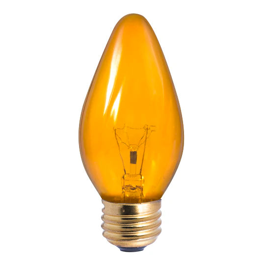 Bulbrite 421225 25F15A 25W F15 Amber 130V