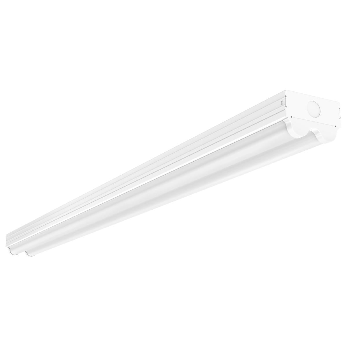 Satco 65-1071 4 foot 43 watt LED Double Light Strip Fixture 4750 lumens 4000K 120-277V