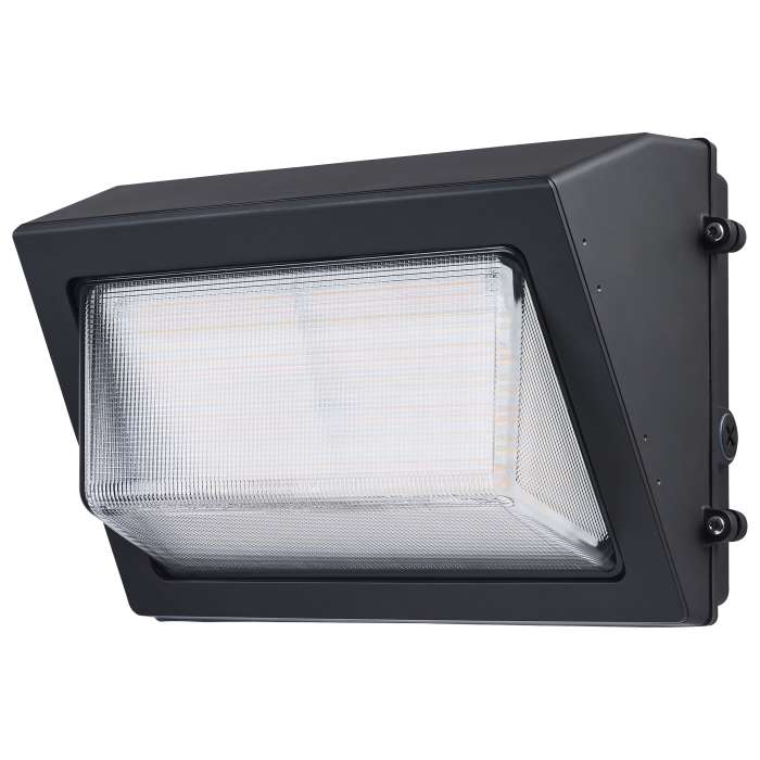 Satco 65-1500 60/40/29 Wattage Selectable LED Wall Pack 3K/4K/5K CCT Selectable 60/90/110 Beam Angle Selectable 120-347 Volt Bronze Finish