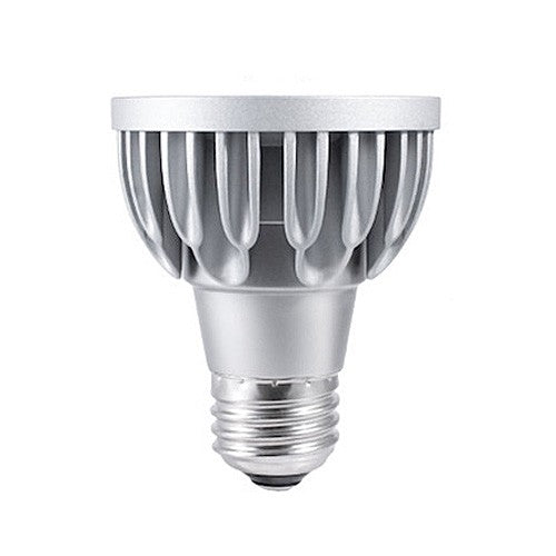 Front and side product photo of Soraa SP20-11-36D-830-H1 BRILLIANT PAR20 E26 120V LED lamp, 10.7W, 36 degree, 3000K