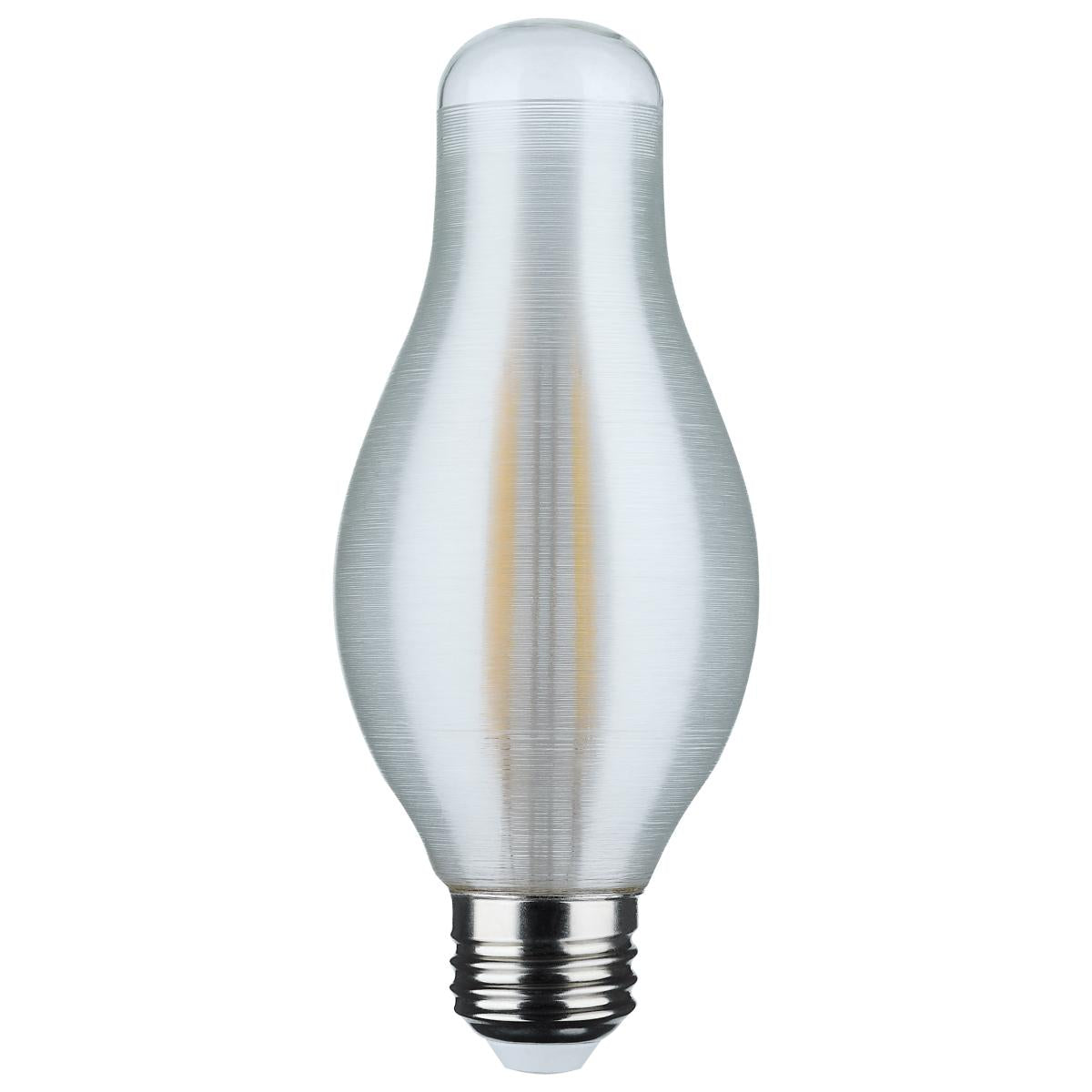 Satco S11314 7 Watt H19 LED 5000K CCT Medium Base Satin Spun Finish 120 Volt