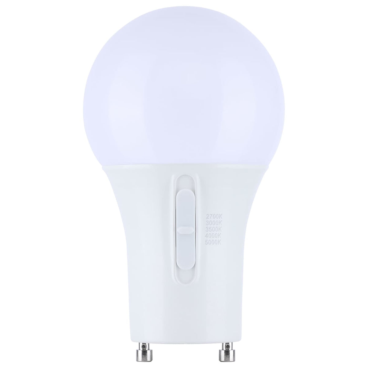 Satco S12144 9.5 Watt LED A19 27K/3K/35K/4K/5K GU24 Base 120 Volt
