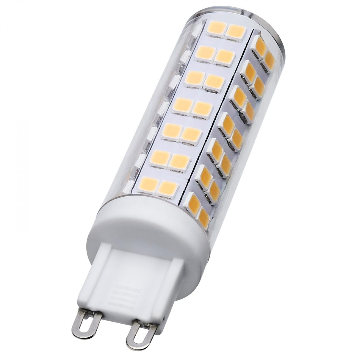 Satco S12332 6.5 Watt T6 LED Clear Finish G9 Base 5000K 120 Volt