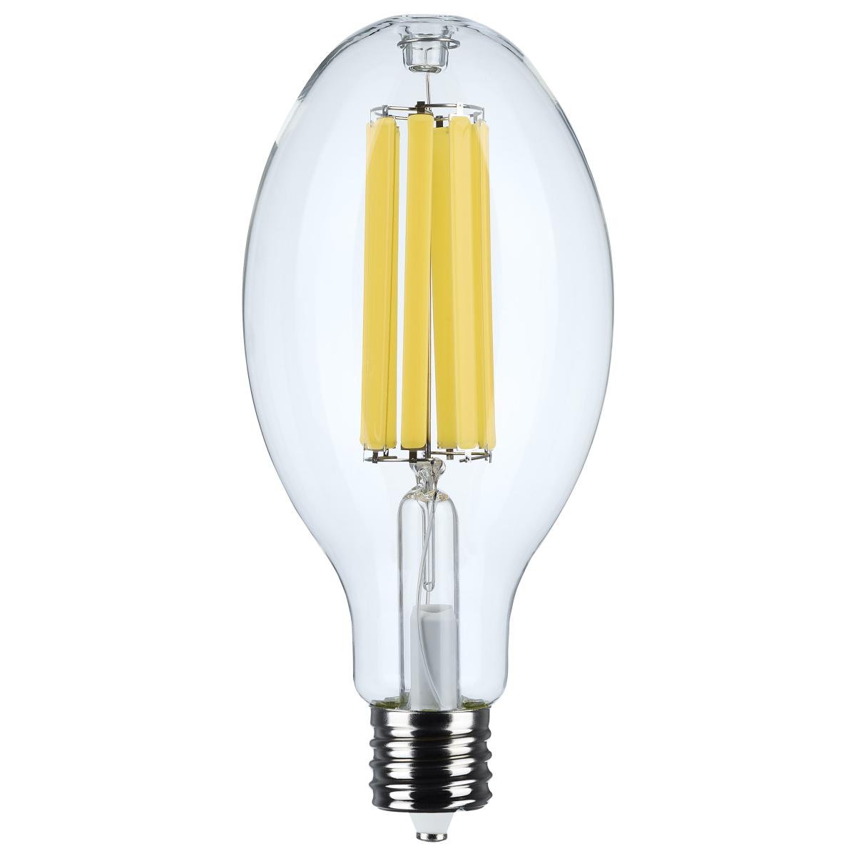 Satco S13191 40 Watt LED HID Replacement ED37 4000K Extended Mogul Base Clear 120-277 Range Voltage