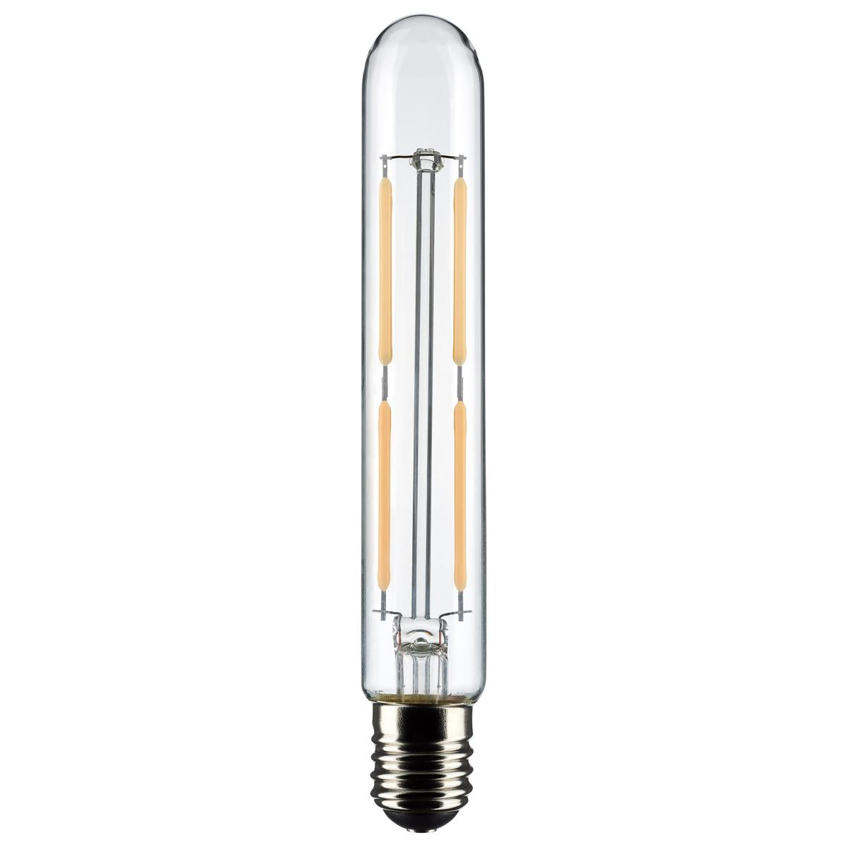 Satco S21860 4 Watt T6.5 LED Clear Intermediate Base 3000K 400 Lumens 120 Volt