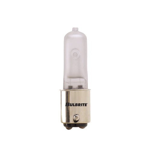 Bulbrite 613032 Q35FR/DC 35W 120V T4 DC Bayonet Base Frost JD Type Halogen