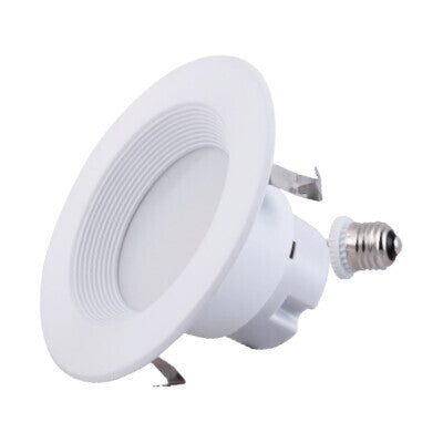 EIKO 12521 RDR6/PS17/9FCCT/120DTWHB Res Downlight Retro 6IN 17/13/10W 90CRI 27/30/35/40/50K 120V Dim White Trim Baffle