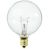 Satco S3821 15 Watt Clear Candelabra Base G16 1/2