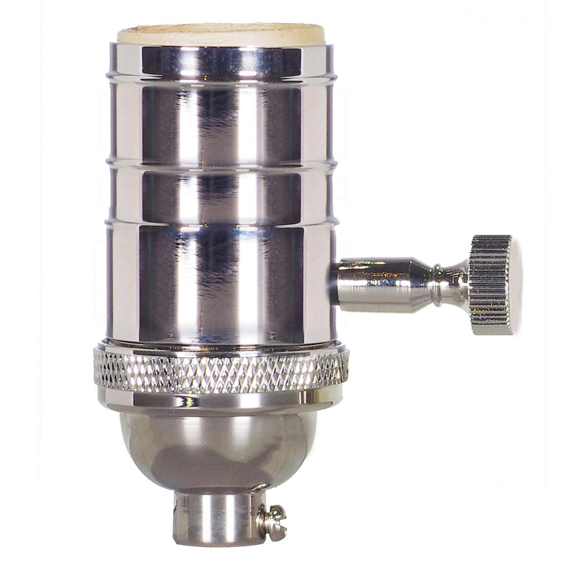 Satco 80-1704 200W Full Range Turn Knob Dimmer Socket
