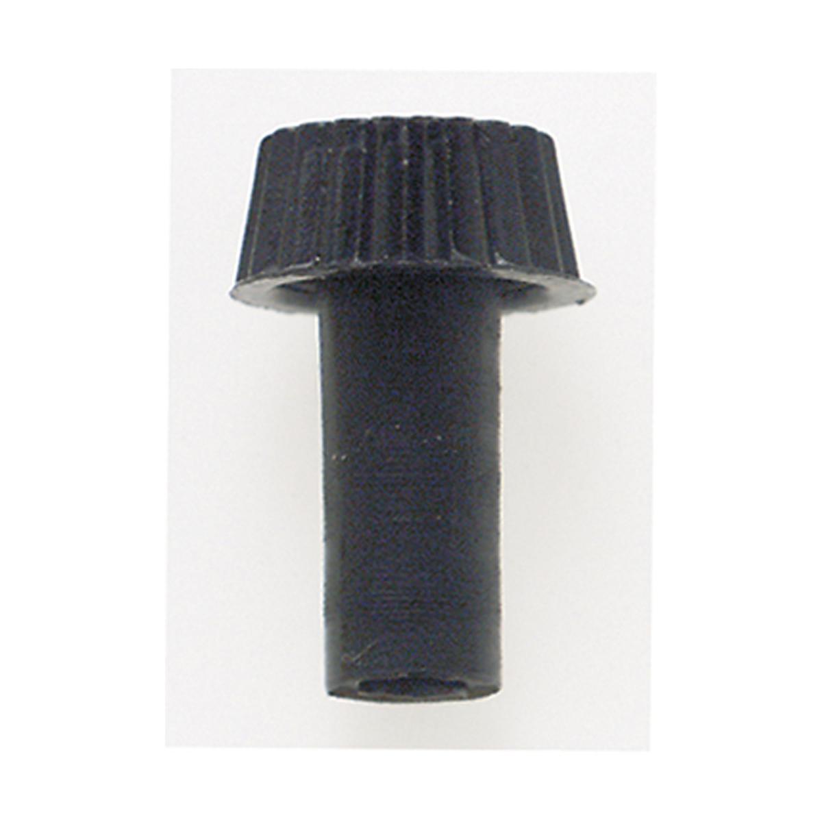 Satco 90-021 Phenolic Socket Knob 4/36 Brown Finish