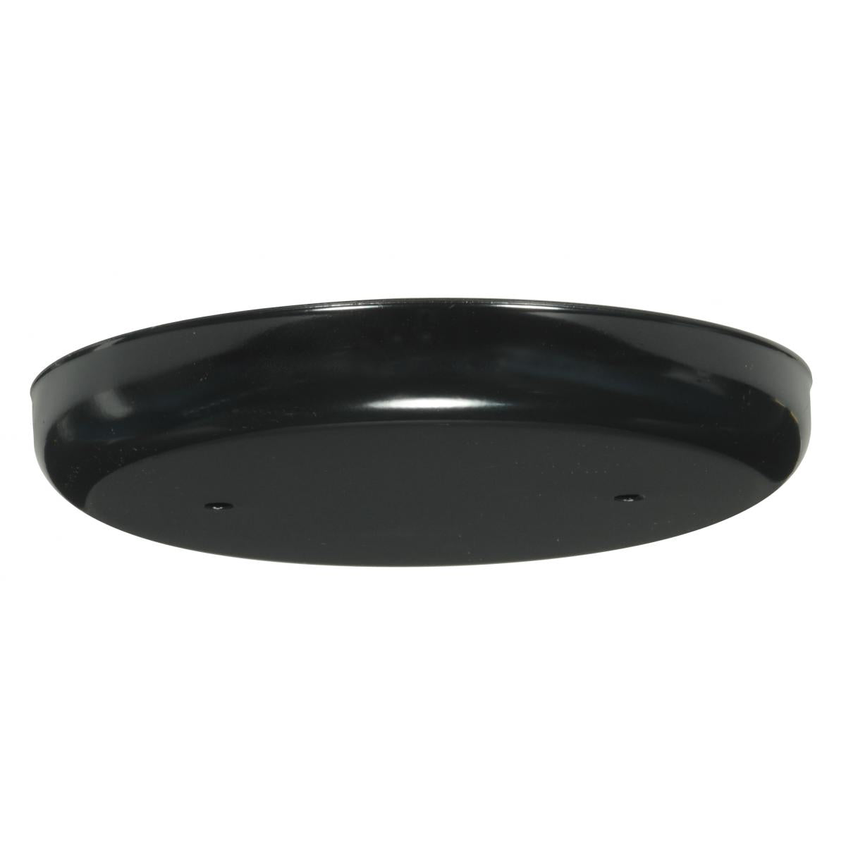 Satco 90-119 Blank Up Kit Black Finish 5" Diameter 2-8/32 Bar Holes Includes Hardware