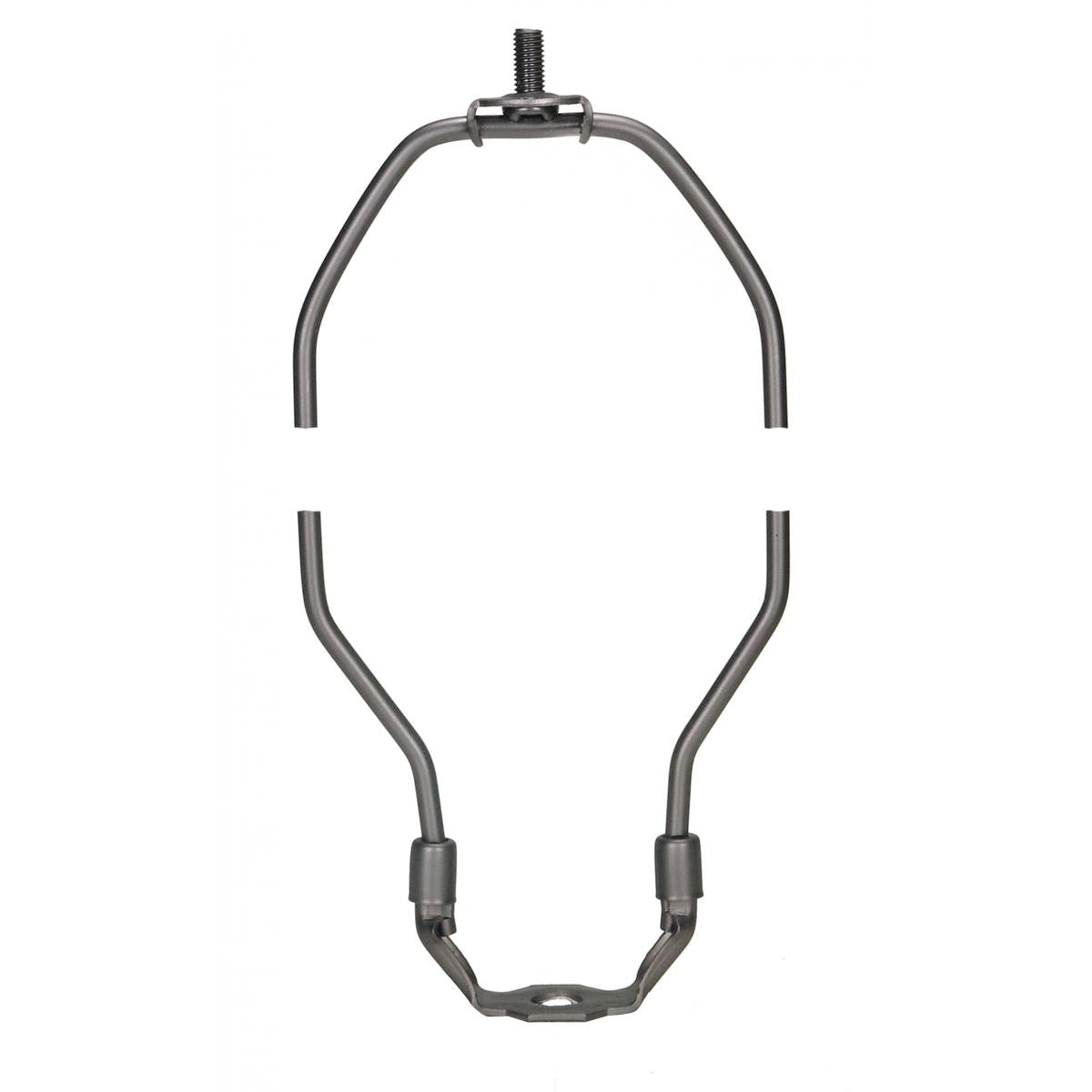 Satco 90-2078 Heavy Duty Harp Dark Antique Brass Finish 7-1/2" Height 1/8 IP Saddle 1/4-27 Thread 125 Carton