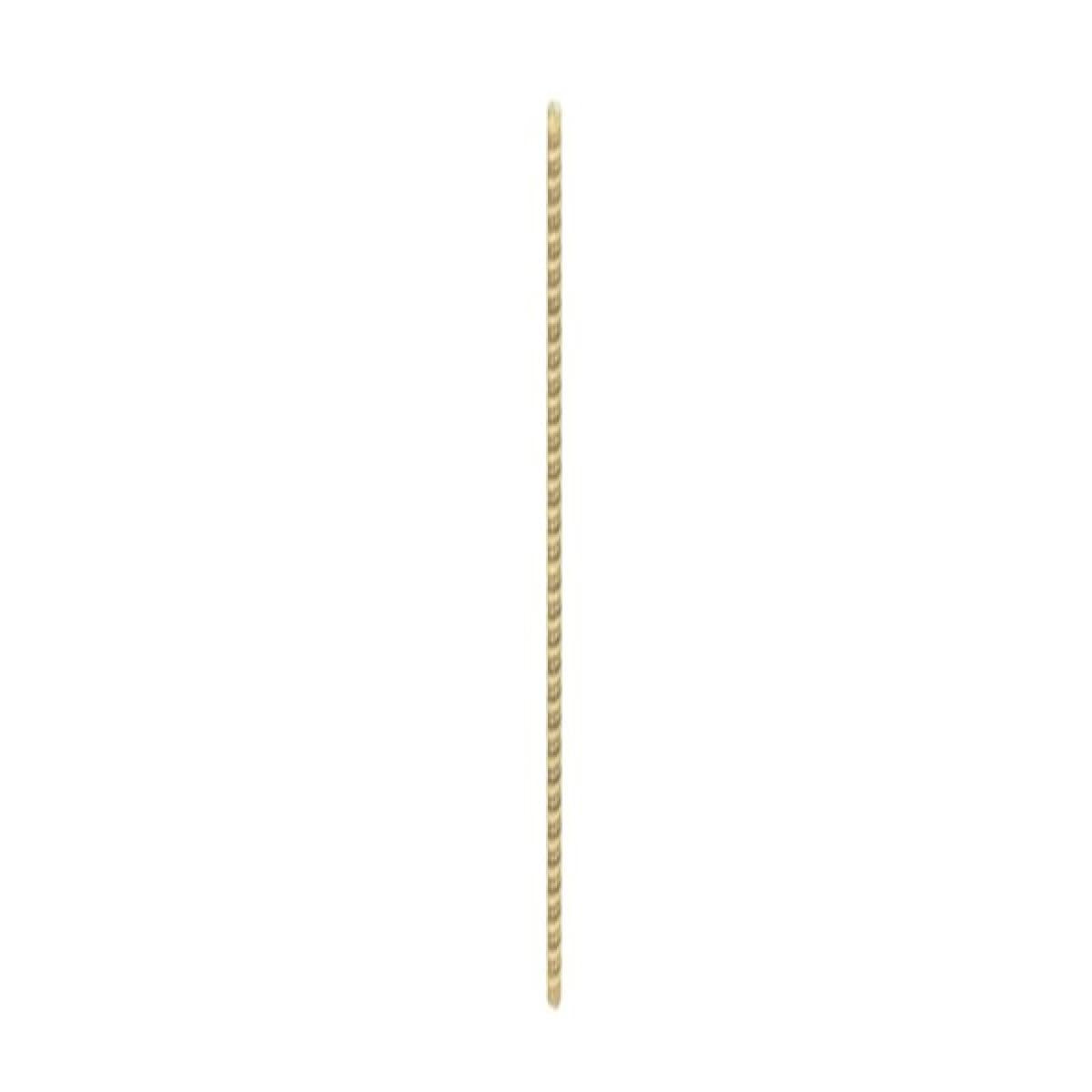 Satco 90-5200 1/8 IP Steel Yellow Zinc Plated 45" Length 3/8" Wide