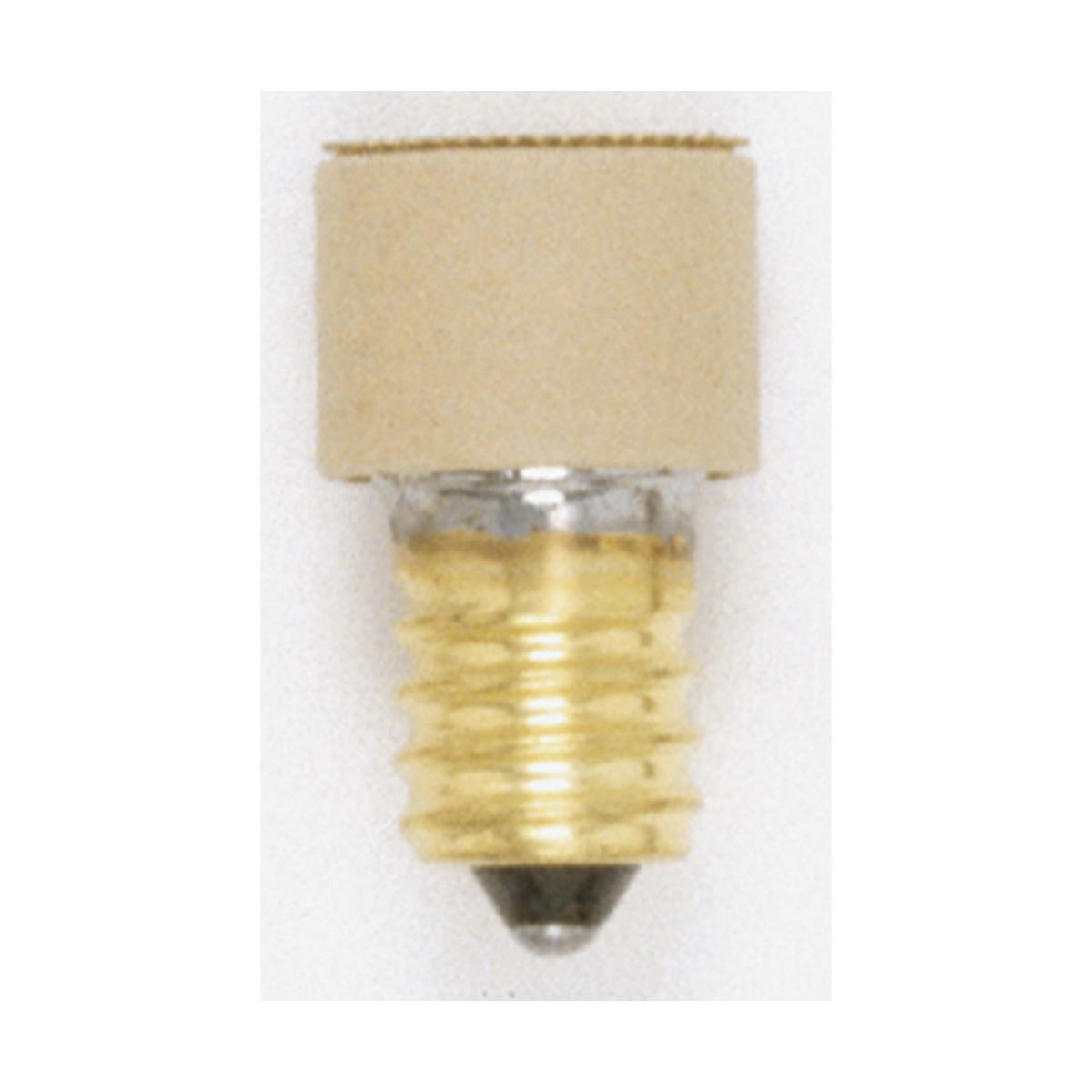 Satco 92-407 French To Intermediate E14 - E17 Extender 1/2" Overall Extension 75W 120V