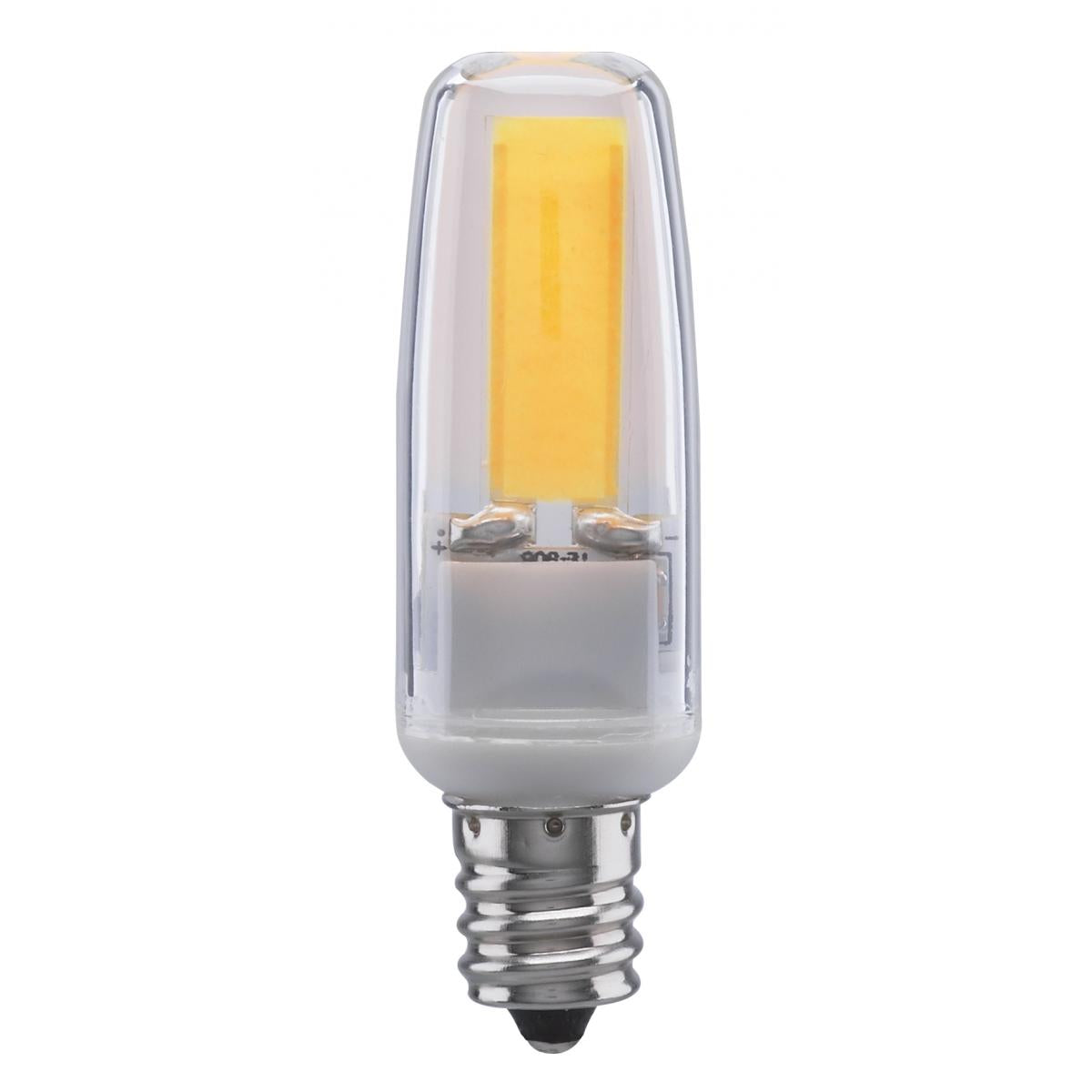 Replacement for Satco S11214 4 Watt LED 3000K Clear Double Contact Bayonet base 120-130 Volt - NOW S12350