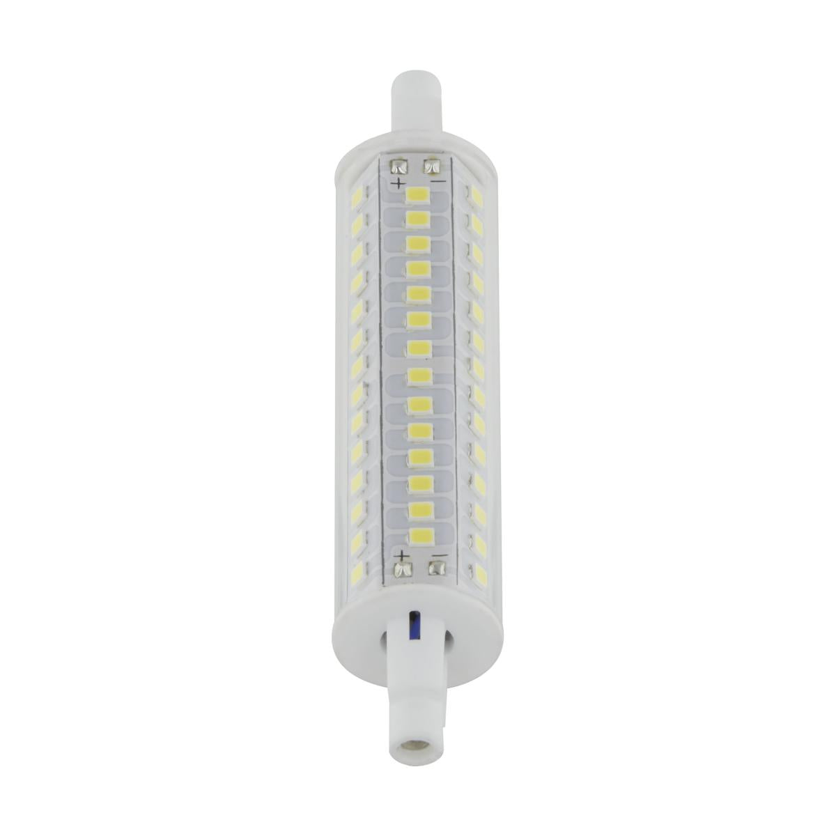 Satco S11222 10 Watt LED Bulb J-Type T3 118mm 120 Volt R7S Base 3000K Double Ended 200 Degree Beam Angle