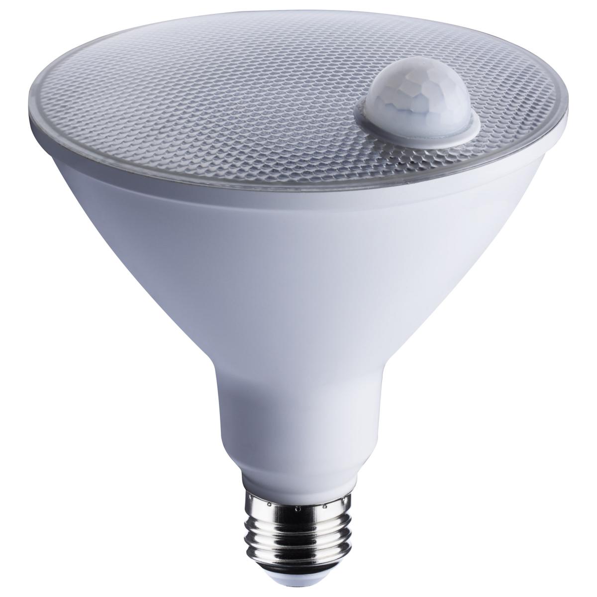 Satco S11444 14PAR38/PIR/40/950/120V/ND 14 Watt PAR38 LED 5000K 1100 Lumens 120 Volt PIR Sensor