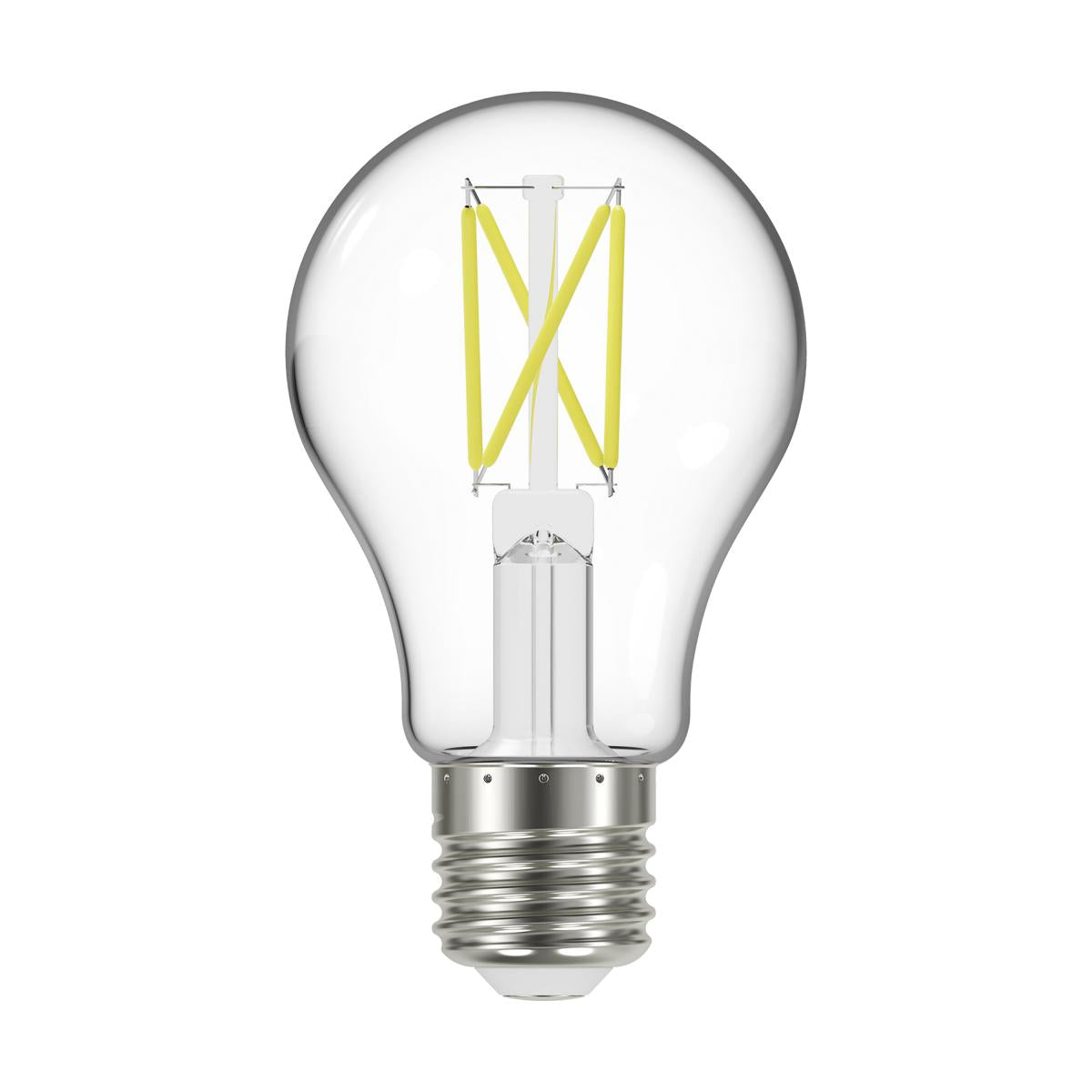 Satco S12409 5 Watt LED A19 Clear Medium Base 3000K 90 CRI 120 Volt