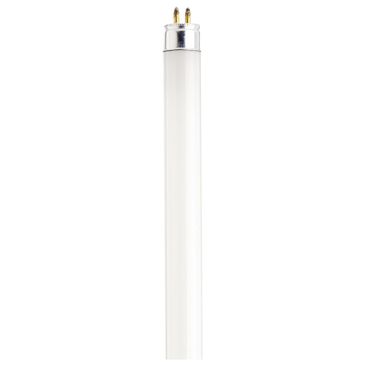 Satco S1906 13 Watt T5 Preheat Fluorescent 4200K Cool White 62 CRI Miniature Bi Pin base