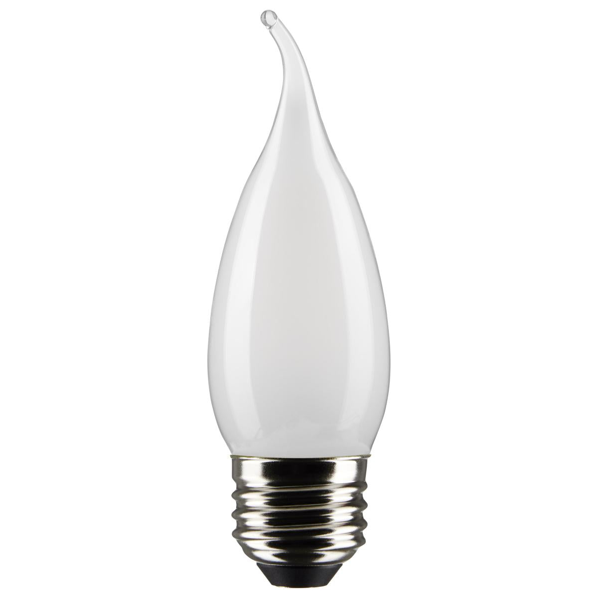Satco S21317 4 Watt CA11 LED; Frost; Medium base; 90 CRI; 4000K; 120 Volt