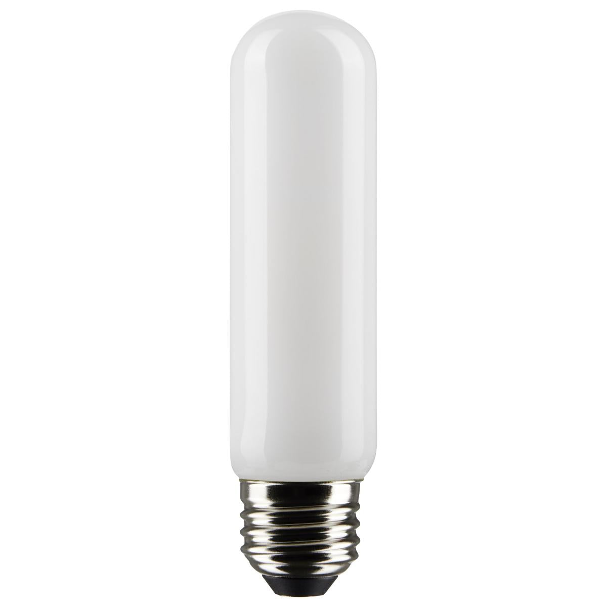 Satco S21348 5.5 Watt T10 LED; Frost; Medium base; 90 CRI; 3000K; 120 Volt