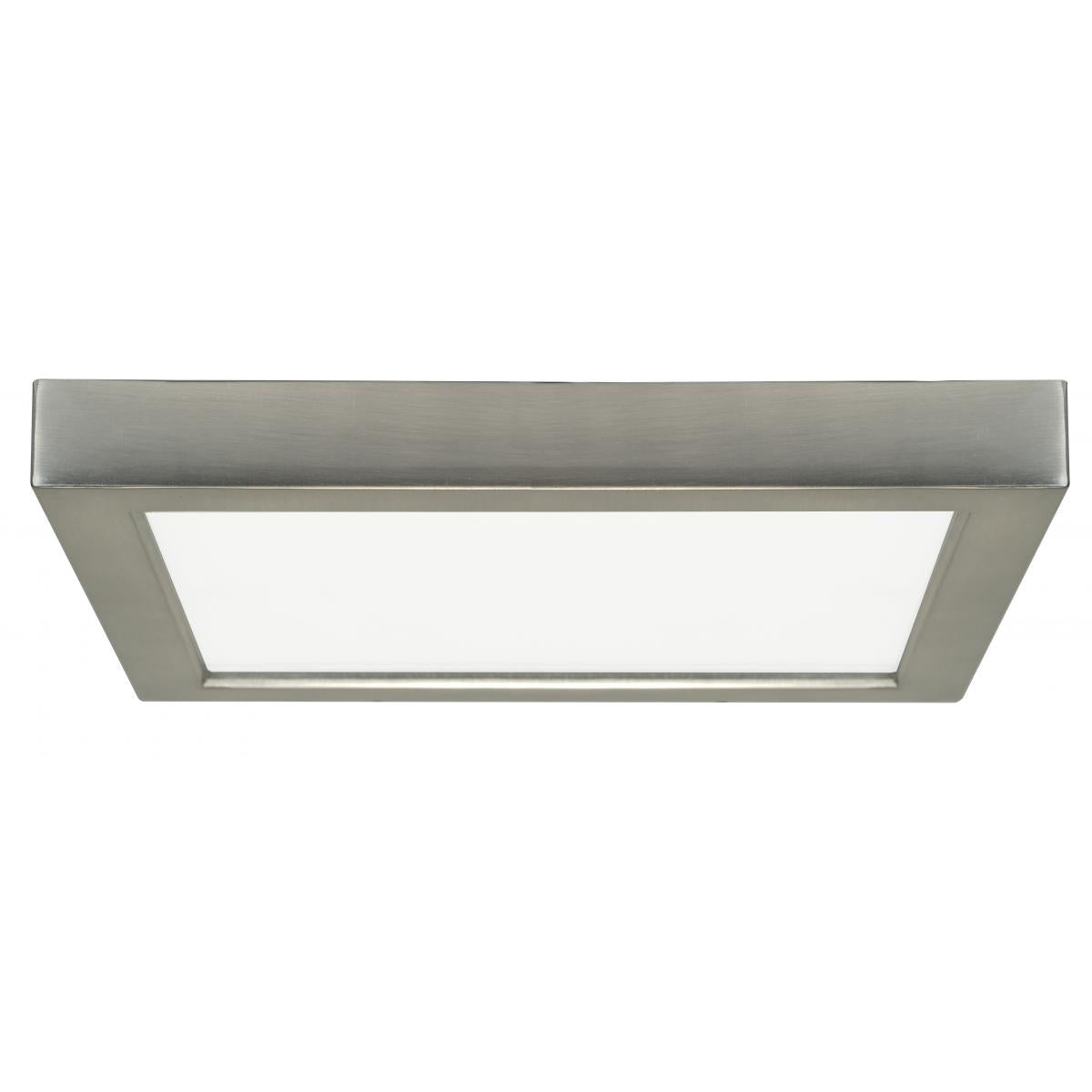 Replacement for Satco S21515 18.5 watt 9" Flush Mount LED Fixture 3000K Square Shape Brushed Nickel Finish 120 volts - NOW 62/1727