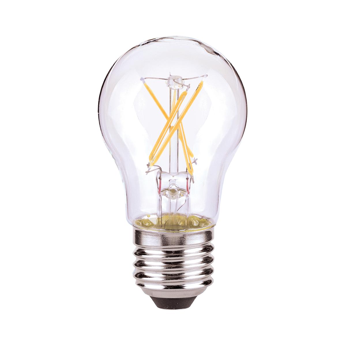 Replacement for Satco S21711 5 Watt A15 LED Clear 2700K Medium base 120 Volt Carded 2-Card - NOW S21873