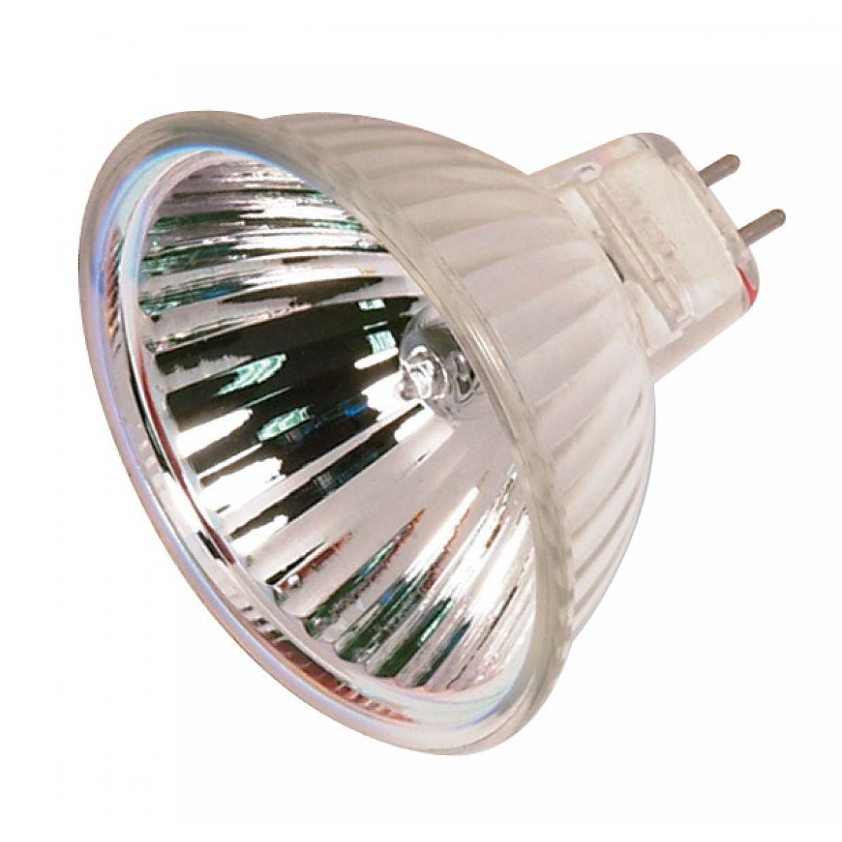Replacement for Satco S2621 35 Watt Halogen MR16 Miniature 2 Pin Round base 12 Volt - NOW S11389