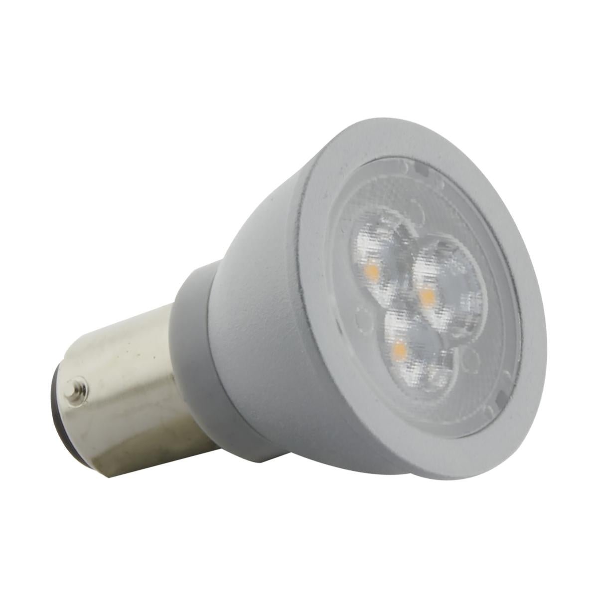 Satco S29005 3 Watt ALR12 LED 3000K Double Contact Base 12 Volt GBF