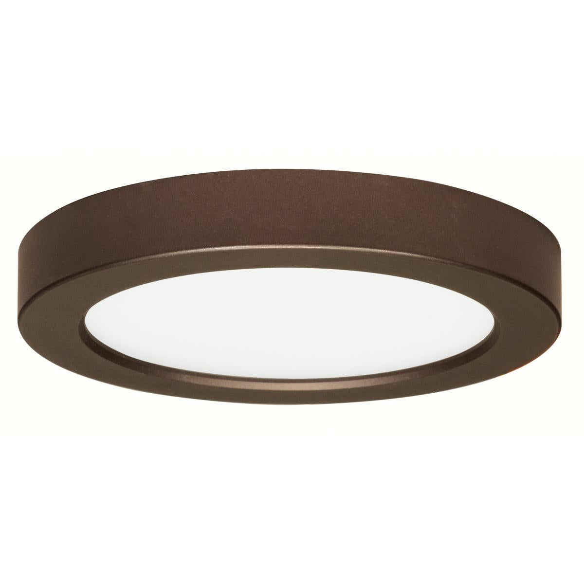 Replacement for Satco S29330 13.5 watt 7" Flush Mount LED Fixture 2700K Round Shape Bronze Finish 120 volts - NOW 62/1712