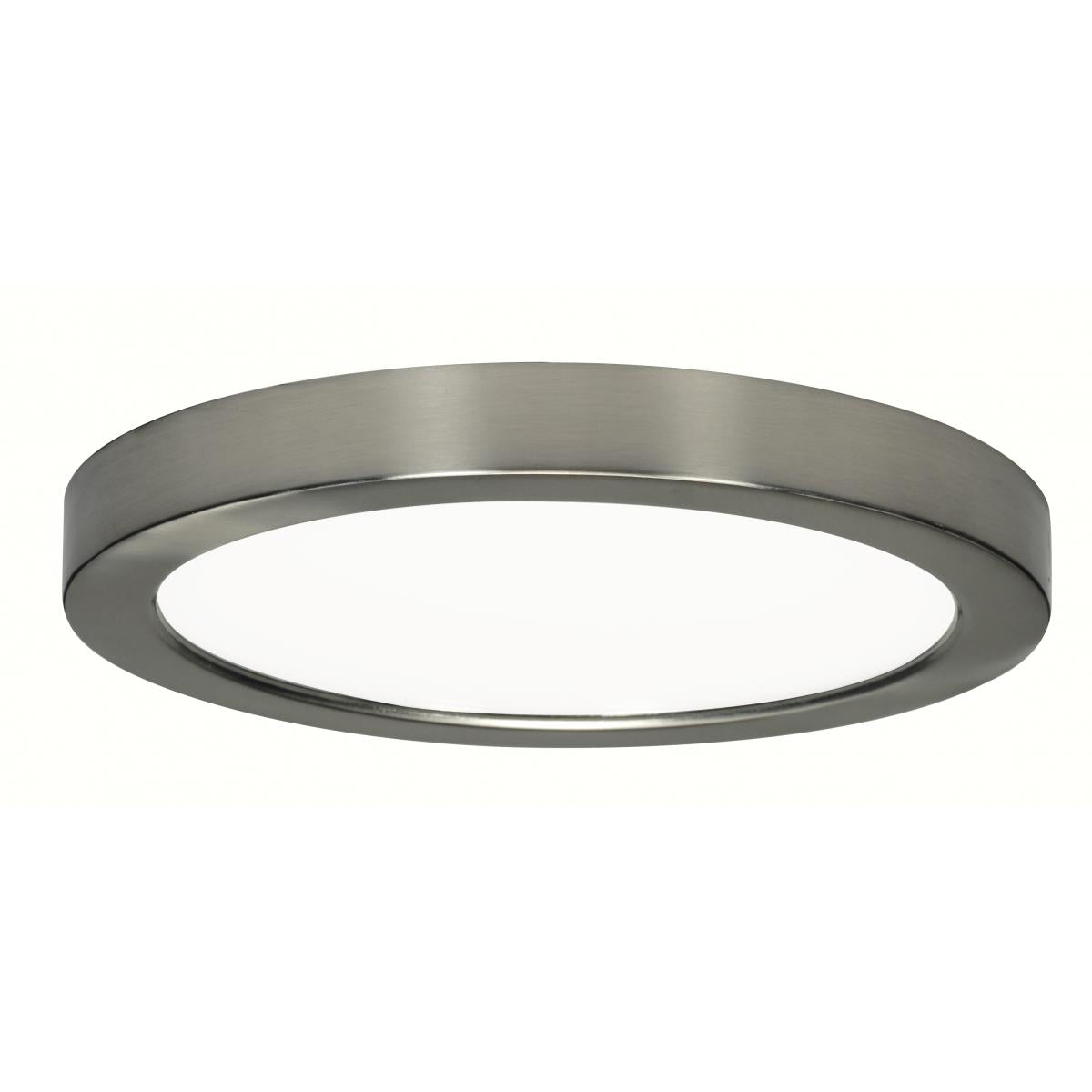 Replacement for Satco S29337 18.5 watt 9" Flush Mount LED Fixture 2700K Round Shape Brushed Nickel Finish 120 volts - NOW 62/1723