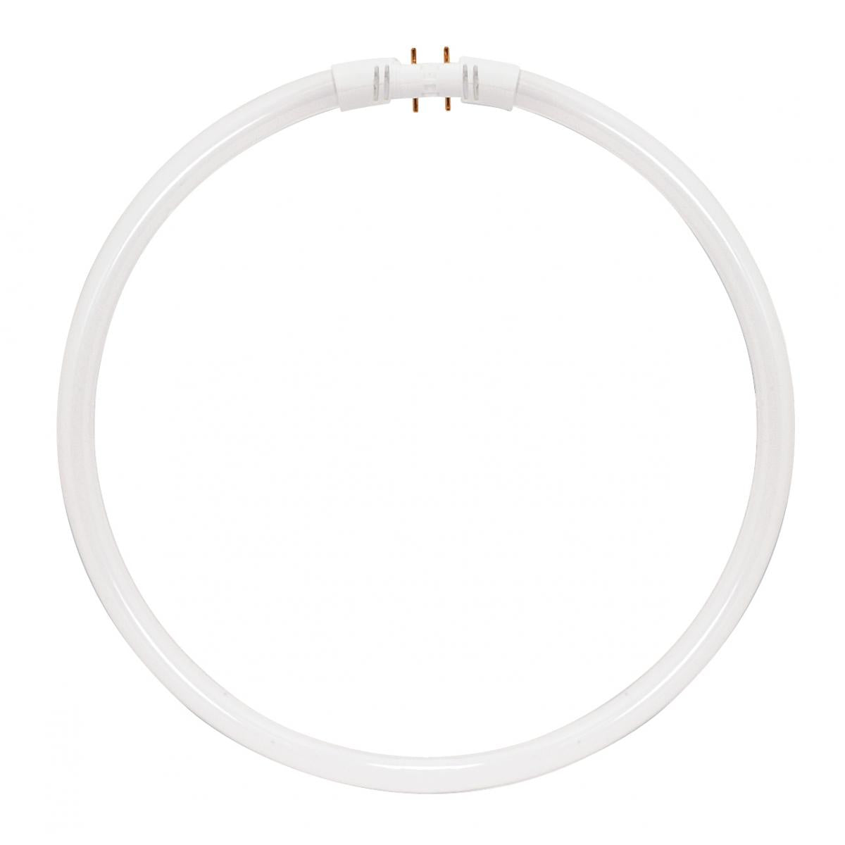 Satco S2956 22 Watt T5 Circline Fluorescent 3500K Neutral White 82 CRI 2GX13 (4-Pin) base
