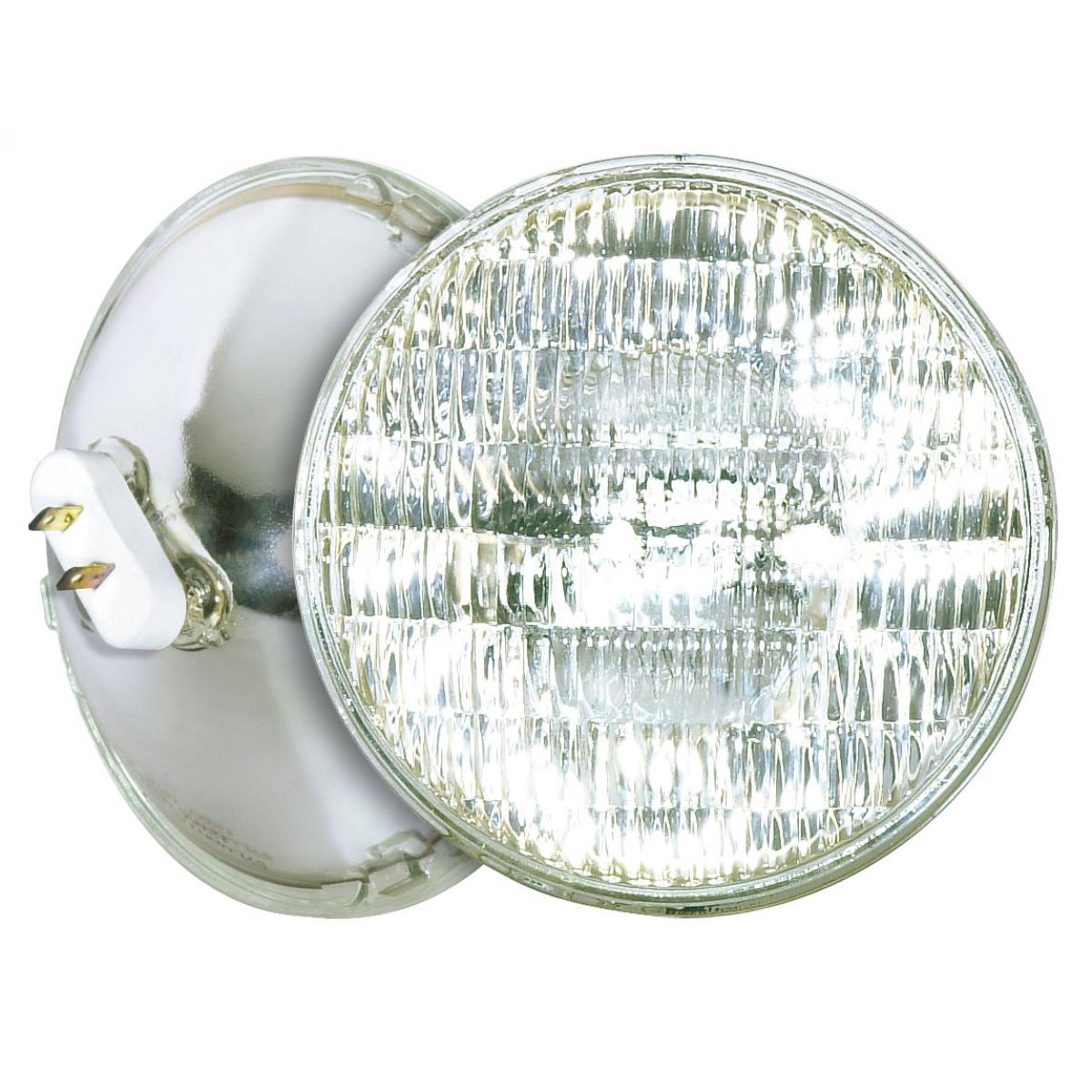 Satco S4672 1000PAR64Q/MFL 1000 Watt sealed beam PAR64 4000 Average rated hours Mogul End Prong base 120 Volt