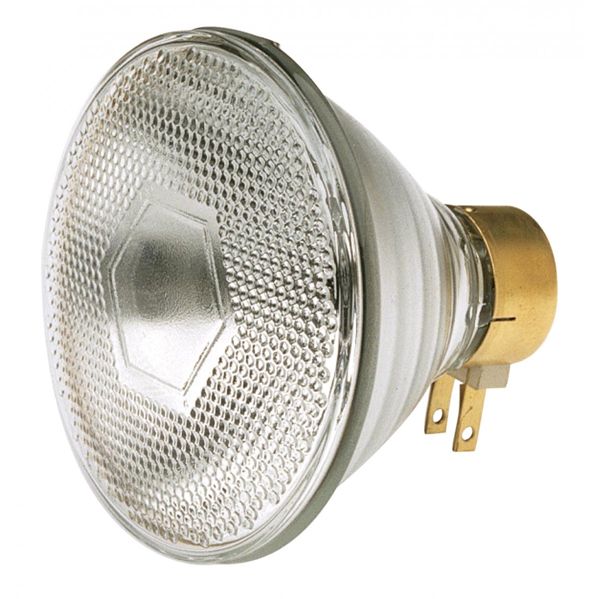 Replacement for Satco S4801 65PAR38/3SP 65 Watt PAR38 Incandescent Clear 2000 hours 765 Lumens Side Prong base 120 Volt - NOW Flood only