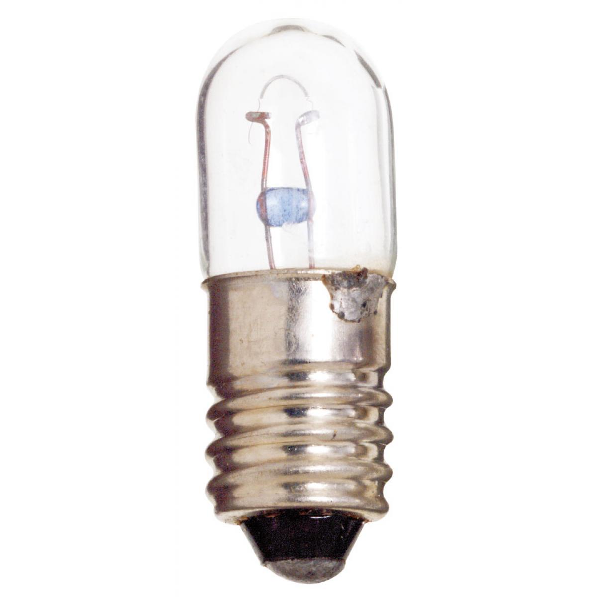 Satco S6911 46 1.58 Watt miniature T3 1/4 3000 Average rated hours Miniature Screw base 6.3 Volt