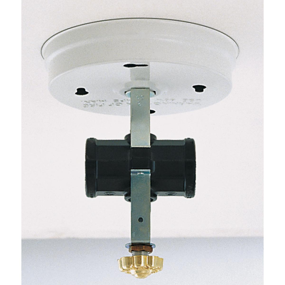 Satco S70-234 Twin Cluster Ceiling Holder With Switch