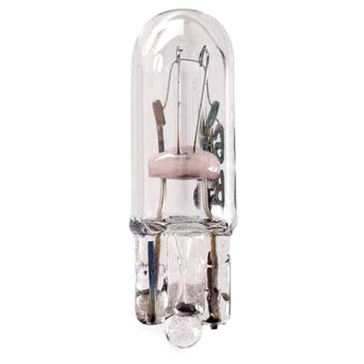 Satco S7022 37 1.3 Watt miniature T1 3/4 500 Average rated hours Sub Mini Wedge base 14 Volt