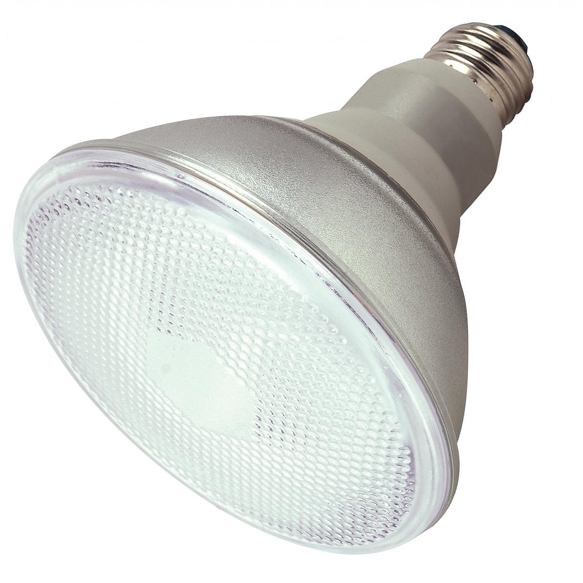 Replacement for Satco S7422 23PAR38/E27/5000K/230V 23 Watt PAR38 Compact Fluorescent 5000K 82 CRI 230 Volt - NOW LED