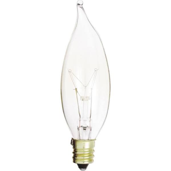 Satco S3791 7W C7 Clear Night Light E12 Candelabra
