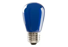 Halco 80518 S14BLU1C/LED Sign Scoreboard LED Light Bulb BLUE