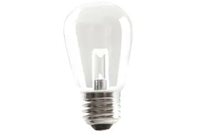 Halco 80522 S14CL1C/827/LED Sign Scoreboard LED Light Bulb 1.4W 2700K 120V 35 Lumen Medium (E26) base 25000 hours 82 CRI Dimmable
