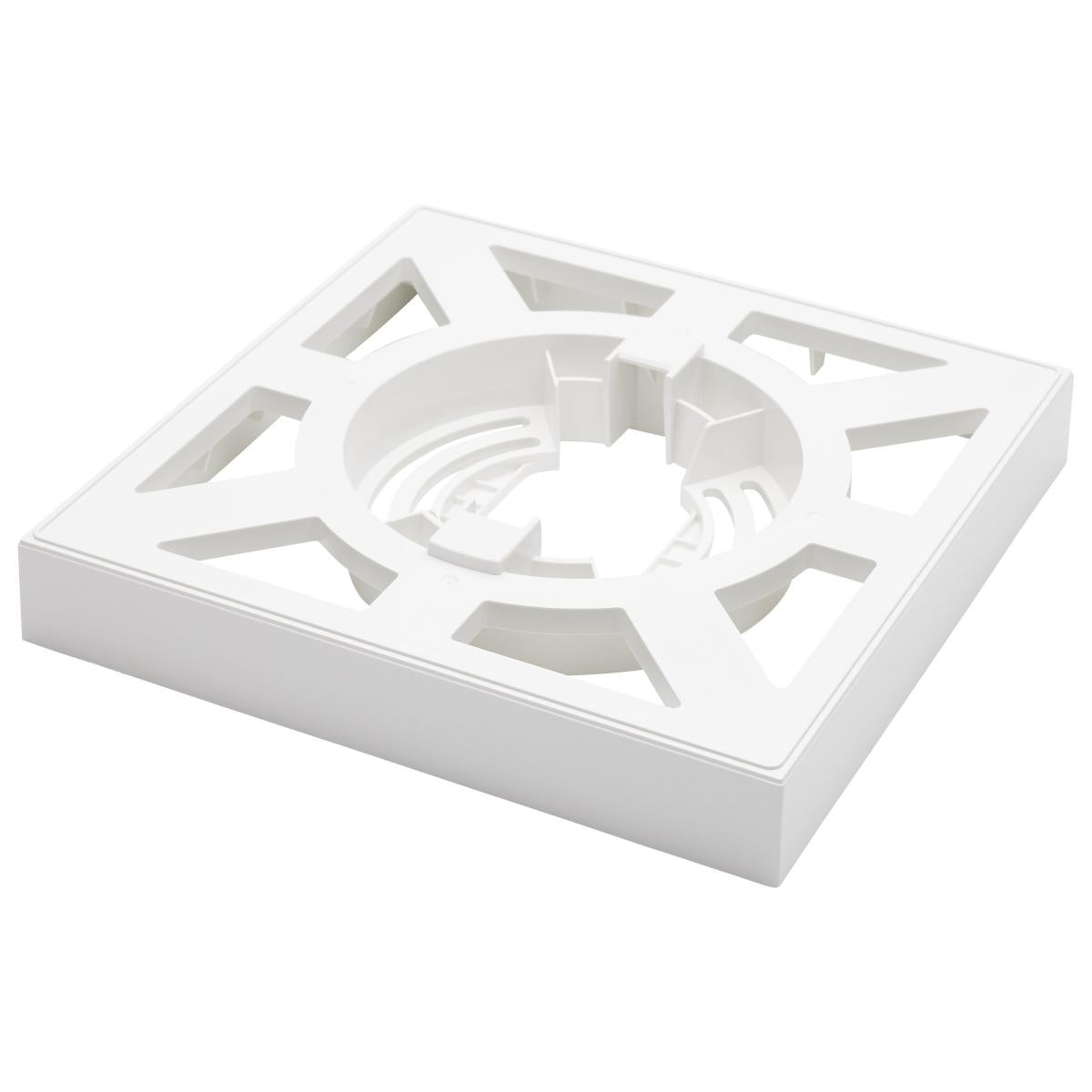 satco 25-1714 Blink Pro - Square Collar 7 Inch White Finish