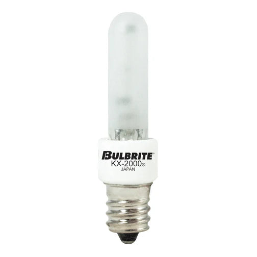 Replacement for Satco S4485 KX60FR/E12 60W 120V E12 Candelabra Base Frosted Halogen