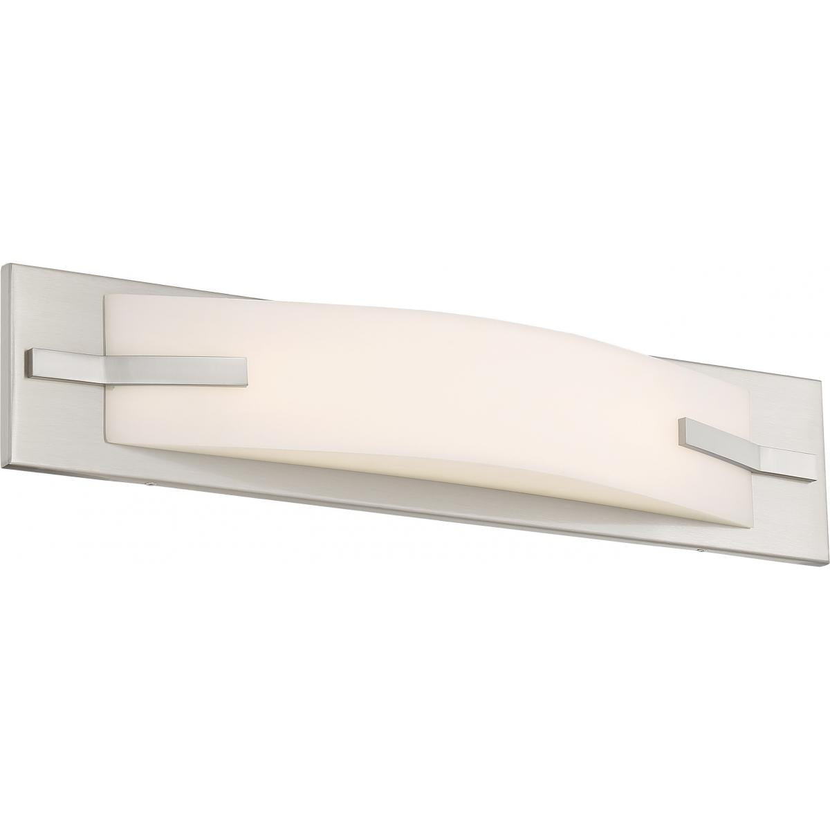 Satco 62-1081 Bow LED 20 in. Vanity Fixture Brushed Nickel Finish