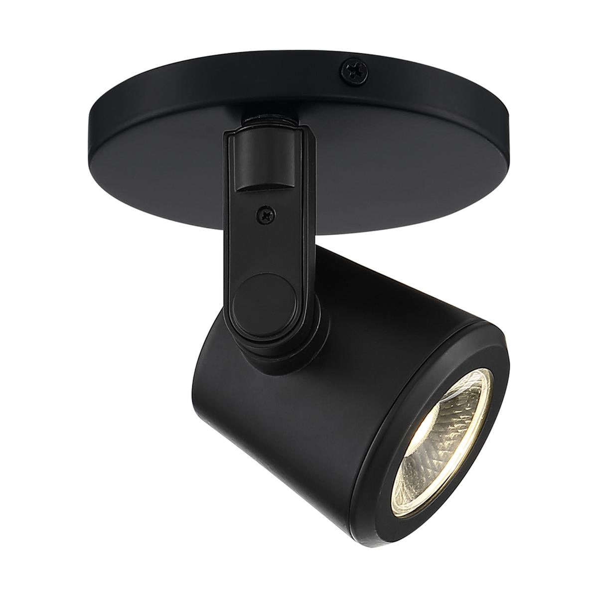 Satco 62-1107 12 Watt LED Black Taper Back Monopoint 3000K 36 deg. Beam Angle