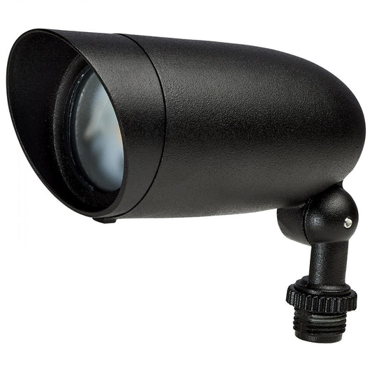 Satco 62-1197 LED Landscape Flood 6 Watt Matte Black Finish 3000K 120 Volt