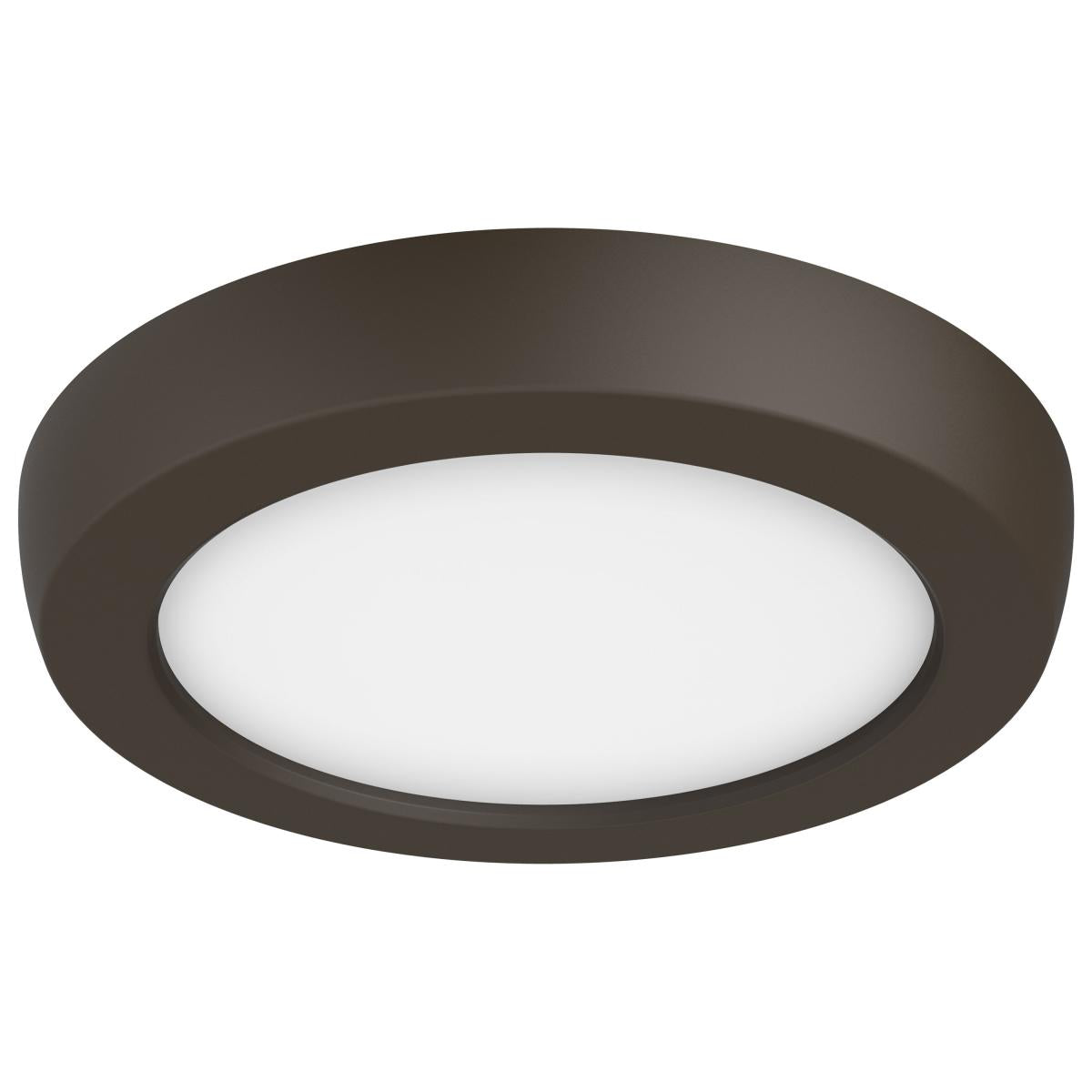 Satco 62-1702 Blink Pro - 9W 5in LED Fixture CCT Selectable Round Shape Bronze Finish 120V