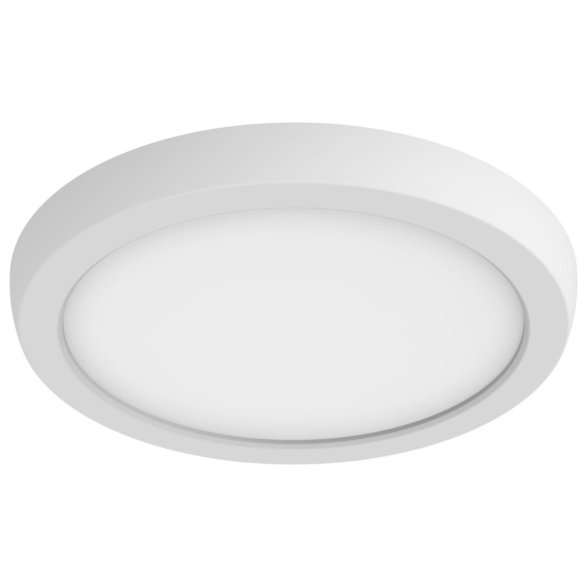 Satco 62-1743 Blink Pro - 13 Watt 9 Inch LED Fixture Round Shape 4000K White Finish 120/277 Volts