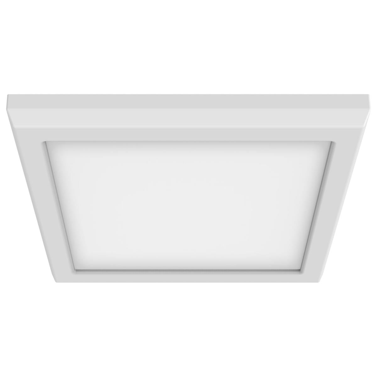 Satco 62-1714 Blink Pro - 11W 7in LED Fixture CCT Selectable Square Shape White Finish 120V